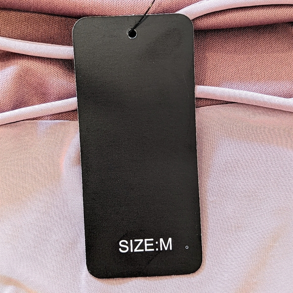 Strappy Scoop Neck Cami Mini Dress, 21 Saints, Size M, Lilac Mauve - Picture 8 of 11